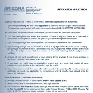 Revocation Investigation Packet